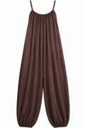 Senna Strap Jumpsuit | Chocolate