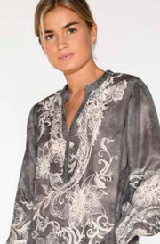 Sikka blouse 54628 | Dark Grey | Skjorte fra Gustav
