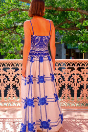 Firenze Cobolt Dress | Blue | Kjole fra Atelier C