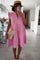 Sunbeam Ruffle Dress | Pink | Kjole fra Avery