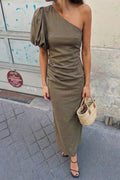 Vada Dress | Kaki