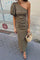Vada Dress | Kaki