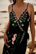Lottie Flowy Dress | Black
