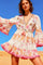Flowy Florescent embroidery Dress | Kjole fra Avery