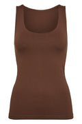 Ninna Tanktop | Brown | Vendbar top fra Liberté – nedsat