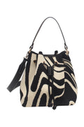 Zebra Bucket Bag | Black | Taske fra By Timm