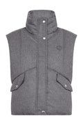 Salina 2 | Dark Grey Mel. | Waistcoa-W fra Levete Room