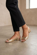 Adele Peep Toes | Golden