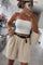 Ady Shorts W. Belt | Beige | Avery