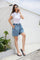 Tie Jorts | Lyseblå | Shorts fra Avery