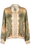 Silky Baroque Jacket | Kaki | Jakke fra Atelier C – nedsat