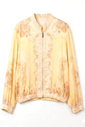 Silky Baroque Jacket | Yellow | Jakke fra Atelier C – nedsat