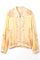 Silky Baroque Jacket | Yellow | Jakke fra Atelier C