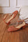 Sun Woven Slingbacks | Camel | Sandaler fra Lazy Bear