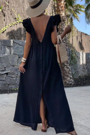 Buttoned back Dress | Kjole fra Avery