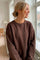 Olya sweatshirt | Dark brown | Sweatshirt fra Avery