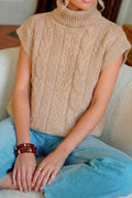 Tutti Knit Vest | Beige | Strik fra Avery