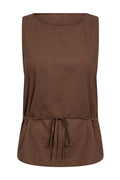 Chloe Coco Top | Brun | Top fra French Laundry – nedsat