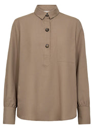 Flynn Sh 121815 | Desert Taupe | Shirt fra Freequent