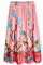 Ausgestellter Blumenrock | Rosa | Rock von Atelier C