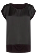 Lia Top | Schwarz | T-Shirt von Statebird