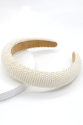 Pearl Elegance | Off-White | Haarband von By Timm