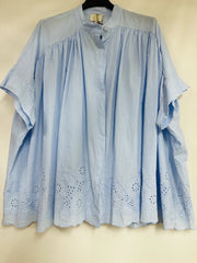 Hevea Tunika | Blau | Hemd von Atelier C