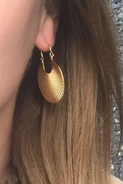 PARIS FAN GOLD | Medium | PICO øreringe med vifte
