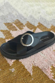 Dreaming Of Summer | Black | Slippers fra Copenhagen Shoes