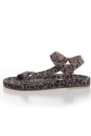 Peace Leo Studs |  Black leopard | Sandaler fra Copenhagen Shoes