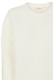 Ista - organic cotton | Off-white | Bluse fra Basic Apparel