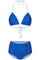 Cactus Bikini | Neon Blue | Bikini fra Lollys Laundry