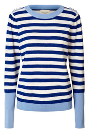 Sarah Jumper, Stripe | Stripe | Stribet pullover fra Lollys Laundry