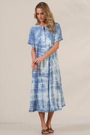 Anna Dress | Blue | Kjole fra Prepair