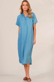 Oline dress | Blue | Tencel kjole fra Prepair