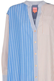 Juliette Multi Striped Shirt | Multi Stripes | Skjorte fra Gossia