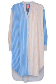 Juliette Multi Striped Shirt | Multi Stripes | Skjorte fra Gossia