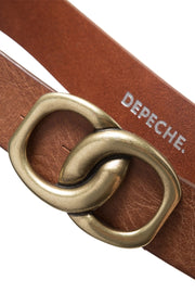 Jeans belt | Cognac | Bælte fra Depeche