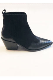 Moss Crocco | Black | Støvle fra Copenhagen Shoes