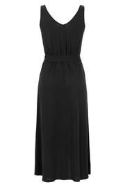 Ella Midi Tank Dress | Black | Lang kjole fra Soft Rebels