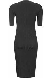 Rine SS Knit Dress | Black | Kjole fra Soft Rebels
