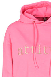 Attitude | Pink | Hættetrøje fra Prepair