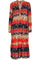 Stacia | Coral | Lang kjole med batik fra Prepair