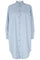 Vilde Loose Shirt Dress | Cashmere Blue | Skjortekjole fra Basic Apparel