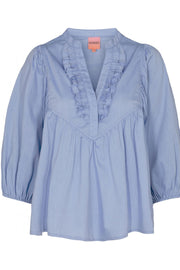 Reese Blouse | Blue | Bluse fra Gossia