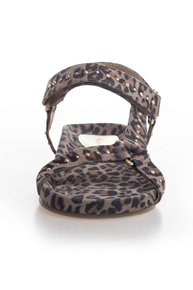 Copenhagen Shoes Sandal leopard Peace Leo Studs – Lisen.dk
