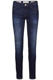 Athena Slim Jeans 32" | Dark Blue | Jeans fra Mos Mosh