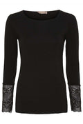 11297 | Schwarz | T-Shirt von Marta du Chateau