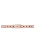Narrow Belt Studs | Sand | Smalt bælte med guld nitte huller fra Depeche