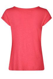 Troy Tee SS | Teaberry | T-shirt fra Mos Mosh